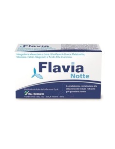 Flavia Notte Integratore Menopausa 30 Capsule Molli